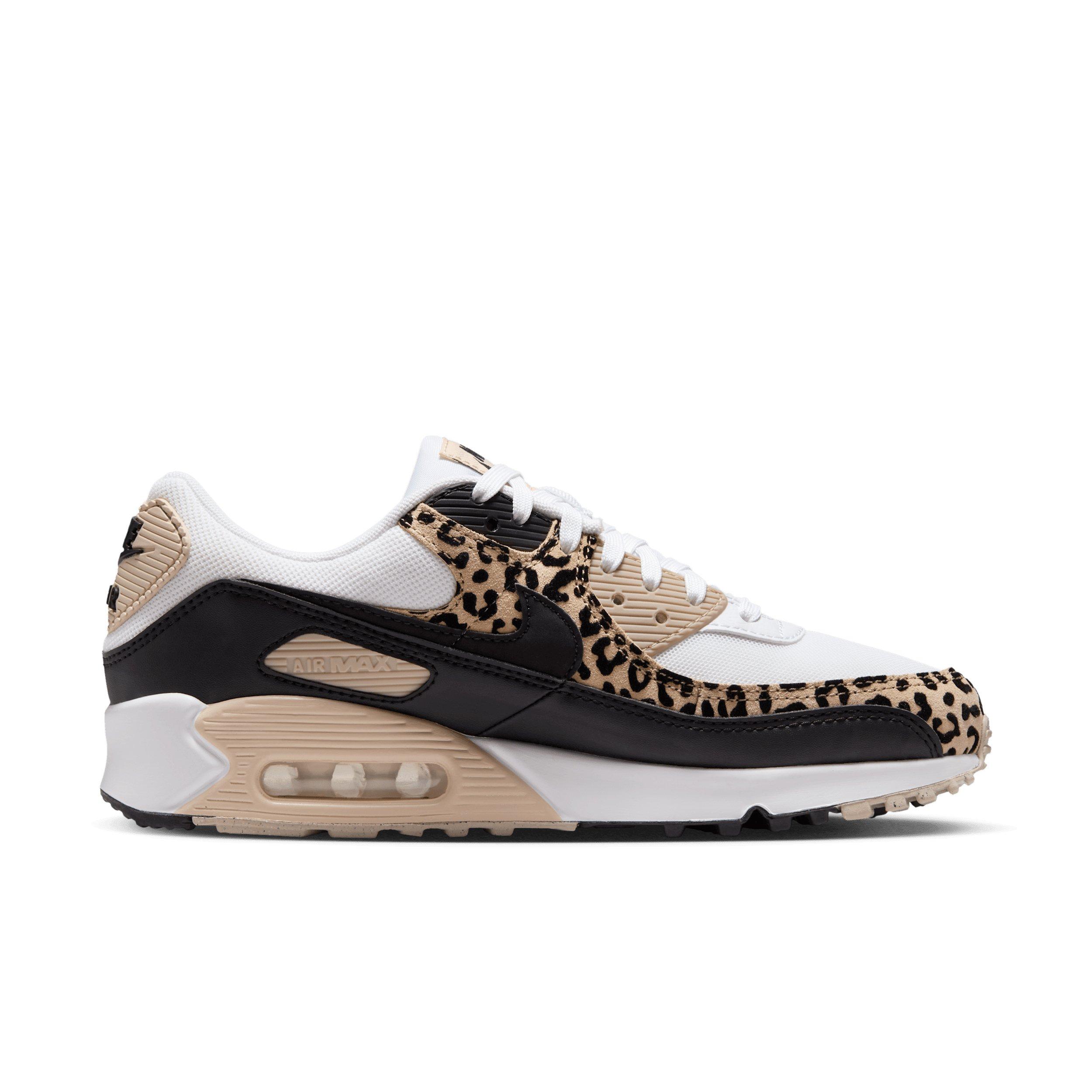 Nike Air Max 90 "White/Sanddrift/Hemp/Black" Women's Shoe - WHITE/SANDDRIFT/HEMP/BLACK